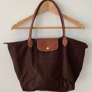Brown Large Longchamp
